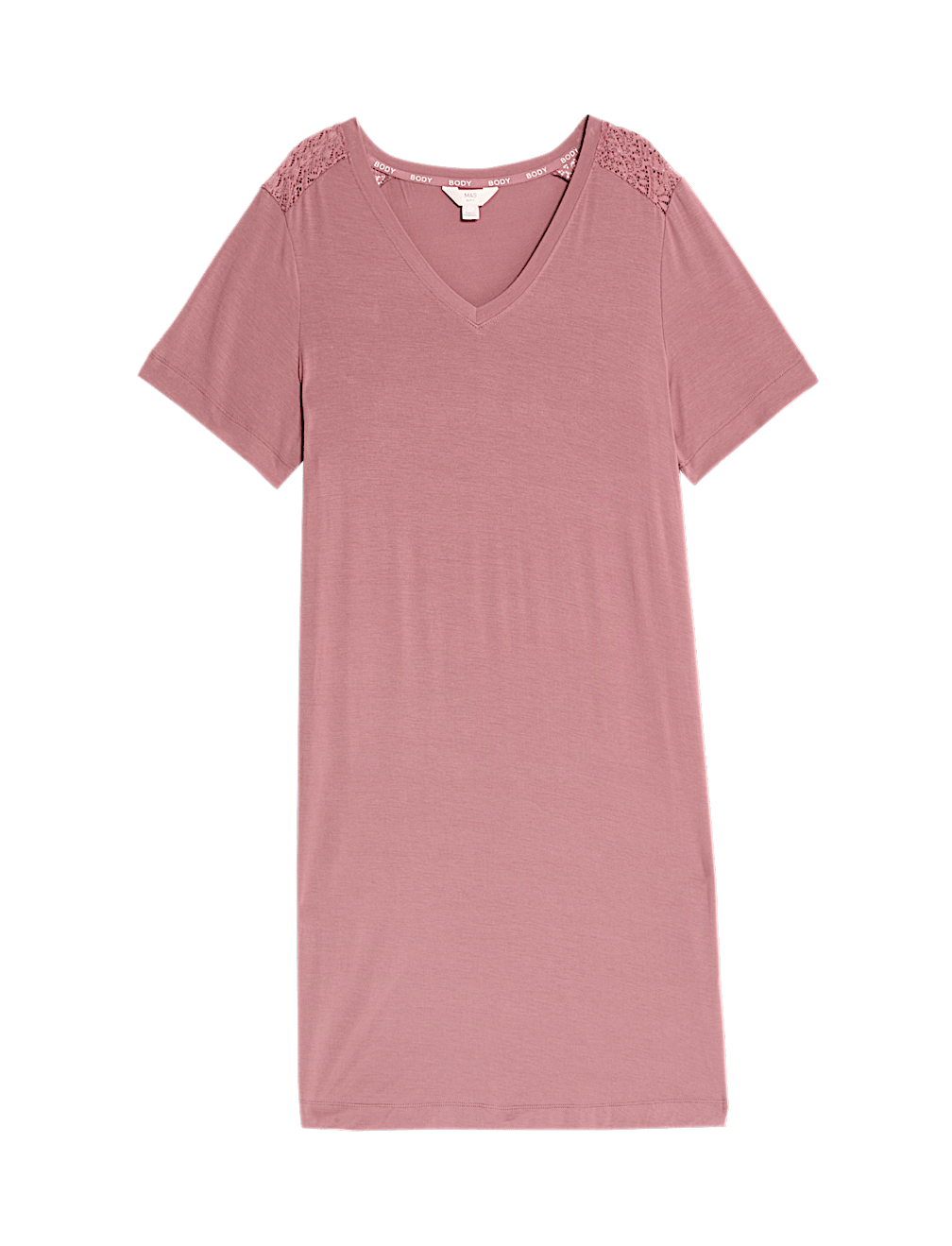 Camisola de manga corta de viscosa
