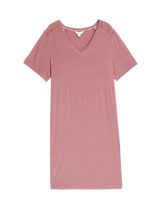 Camisola de manga corta de viscosa