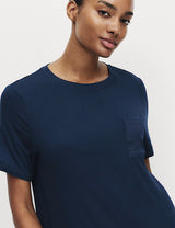 Camisola de manga corta con detalle de bolsillito