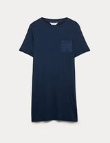 Camisola de manga corta con detalle de bolsillito