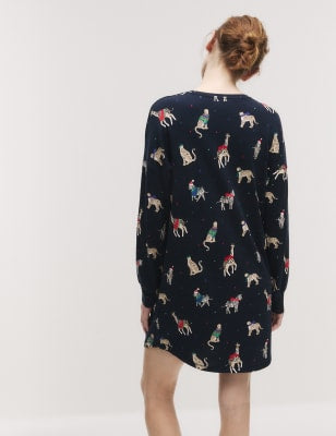 Camisola de manga larga con diseño navideño