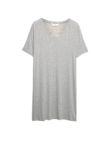 Camisola de manga corta con detalle de encaje