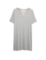 Camisola de manga corta con detalle de encaje