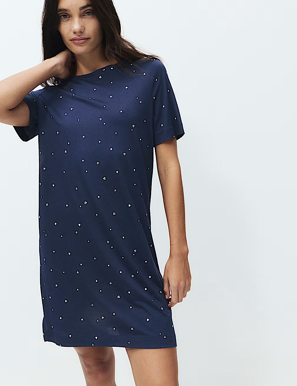 Camisola de manga corta estampada