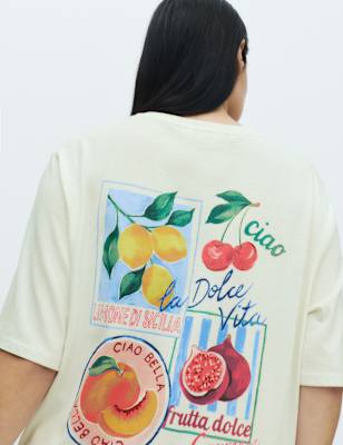 Camisola de manga corta con diseño