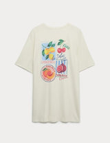 Camisola de manga corta con diseño