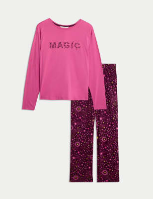 Pijama de manga larga con diseño