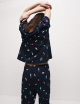 Pijama de manga corta con diseño FP