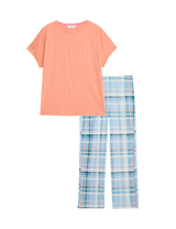 Pijama de manga corta con diseño FP