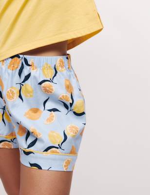 Pijama corto de manga corta con diseño FP