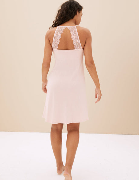 Camisón de tiros algodón modal