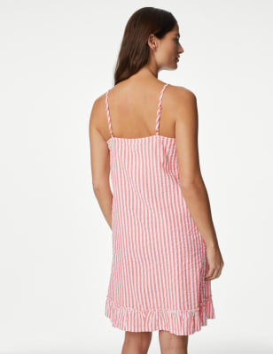 Camisón de rayas de tirantes