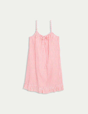 Camisón de rayas de tirantes