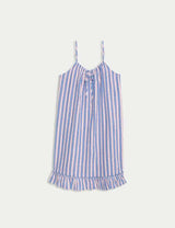 Camisón de rayas de tirantes