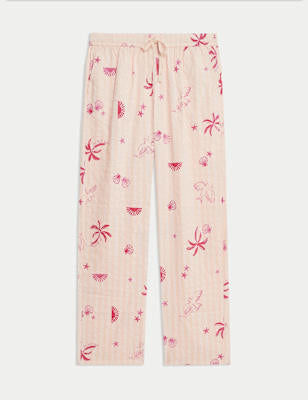Pijama de manga corta diseño slub