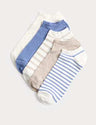 Pack 5 calcetines trainers rayas