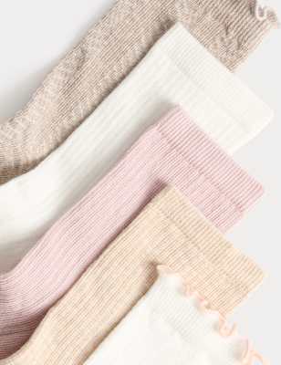 Pack 5 calcetines lisos