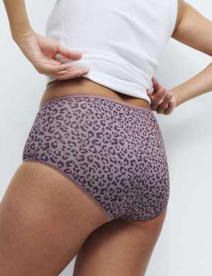 Pack 5 bragas altas HRS estampadas