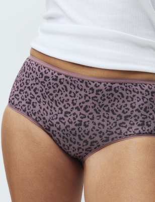 Pack 5 bragas altas HRS estampadas