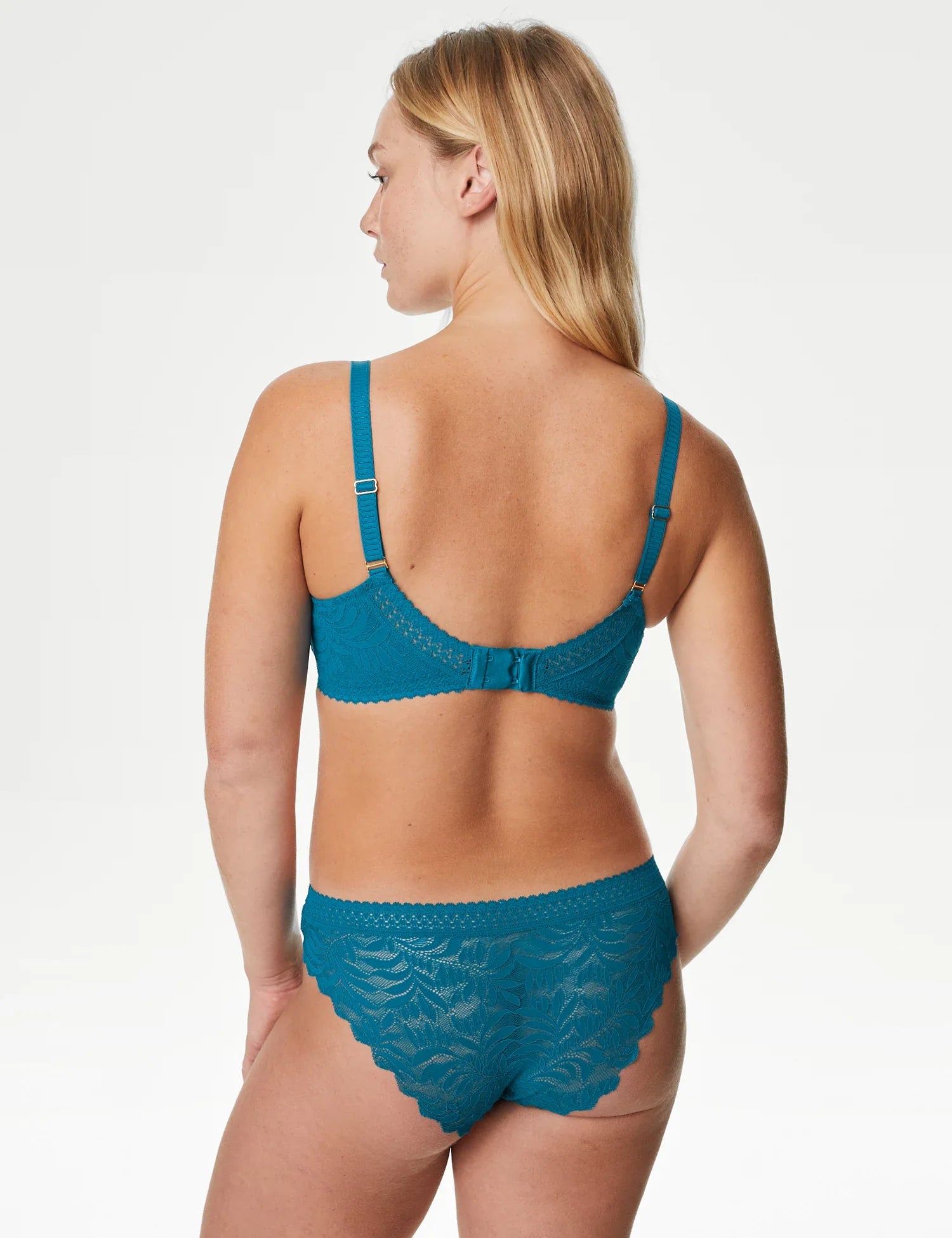 Pack 3 bragas brasileñas encaje