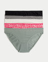 Pack 5 bragas Bikini diseño