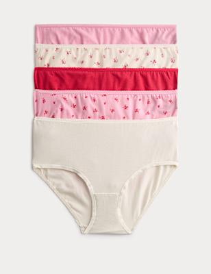Pack 5 bragas altas midi diseño