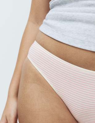 Pack 5 brasileñas algodoón con lycra