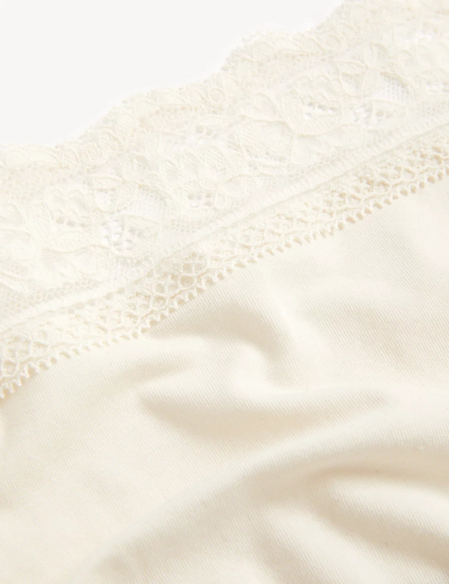 Pack 5 bragas altas detalle encaje