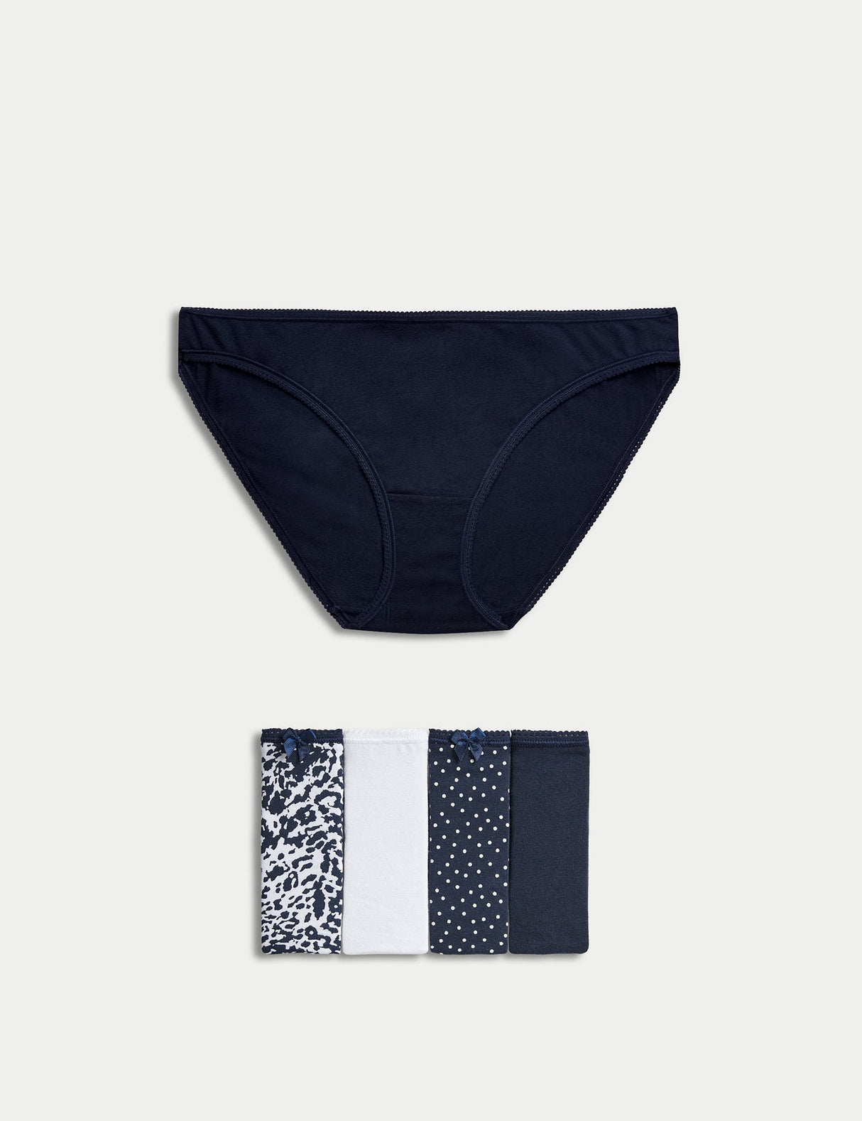 Pack 5 bragas bikini diseño