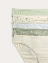 Pack 5 bragas bikini diseño