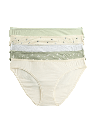 Pack 5 bragas bikini diseño