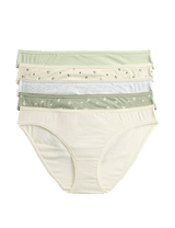 Pack 5 bragas bikini diseño