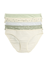 Pack 5 bragas bikini diseño