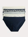 Pack 5 bragas bikini diseño