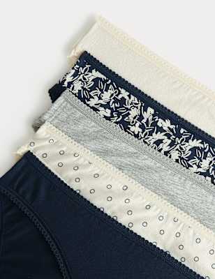 Pack 5 bragas bikini diseño
