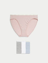Pack 4 bragas altas
