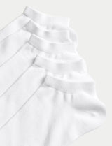 Pack de 5 pares de calcetines tobilleros lisos