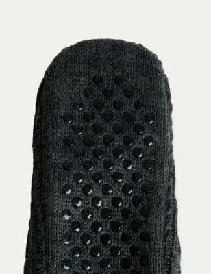 Calcetines Slippers tejido trenzado