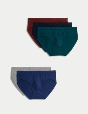 Pack de 5 slips lisos