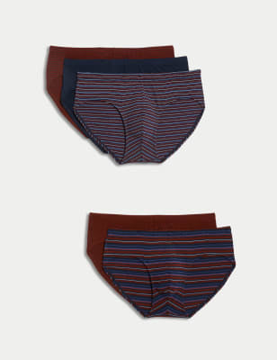 Pack de 5 slips a rayas