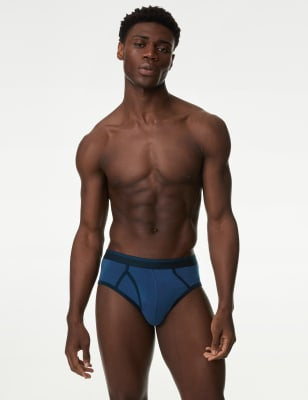 Pack de 5 slips diseño lunares/rayas