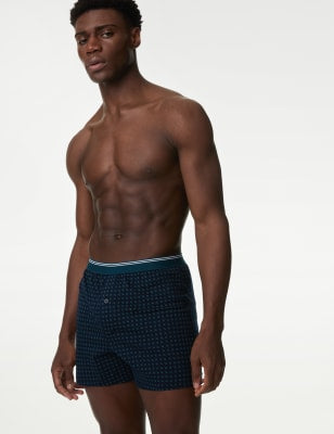 Pack de  boxers de punto diseño geo