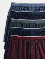 Pack de 5 boxers diseño azulejos