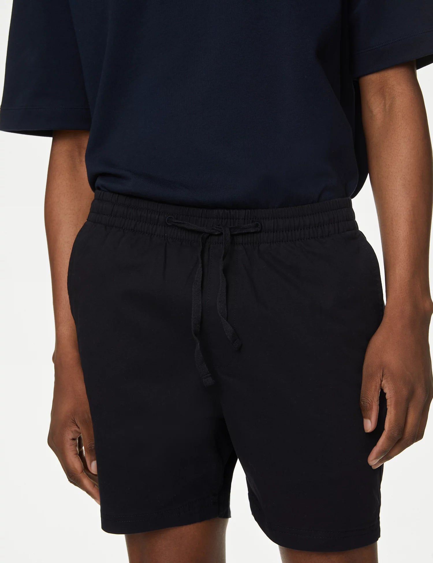 Pantalón corto cintura elástica