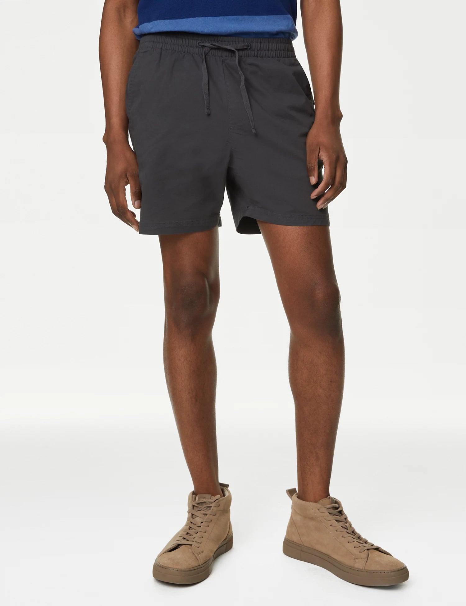 Pantalón corto cintura elástica