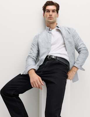 Camisa oxford algodón