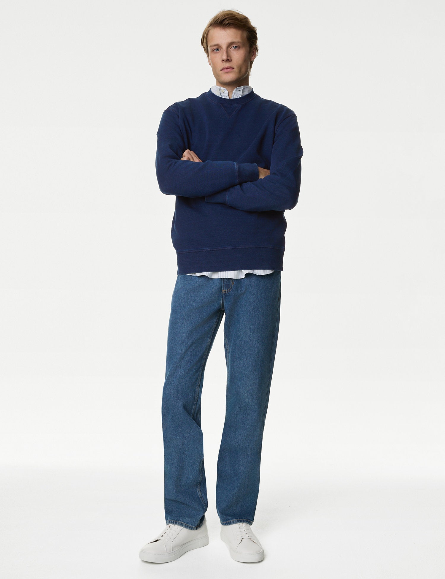 Jersey de manga larga liso