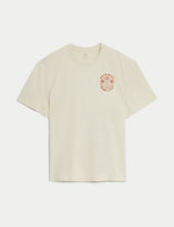 Camiseta de manga corta con diseño gráfico