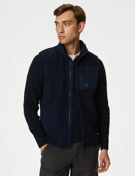 Chaleco fleece cremallera