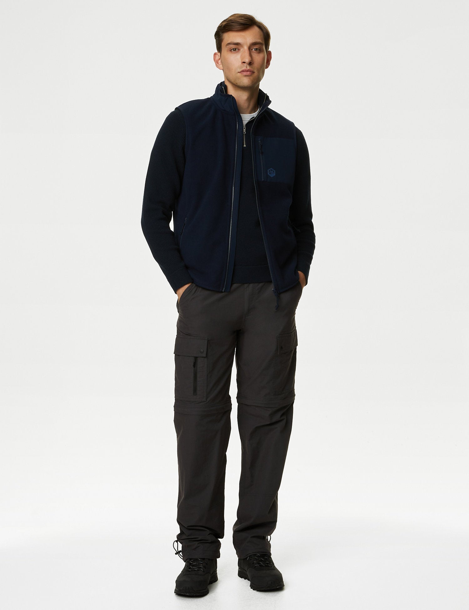 Chaleco fleece cremallera